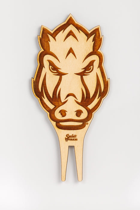 University of Arkansas "Razorback head"