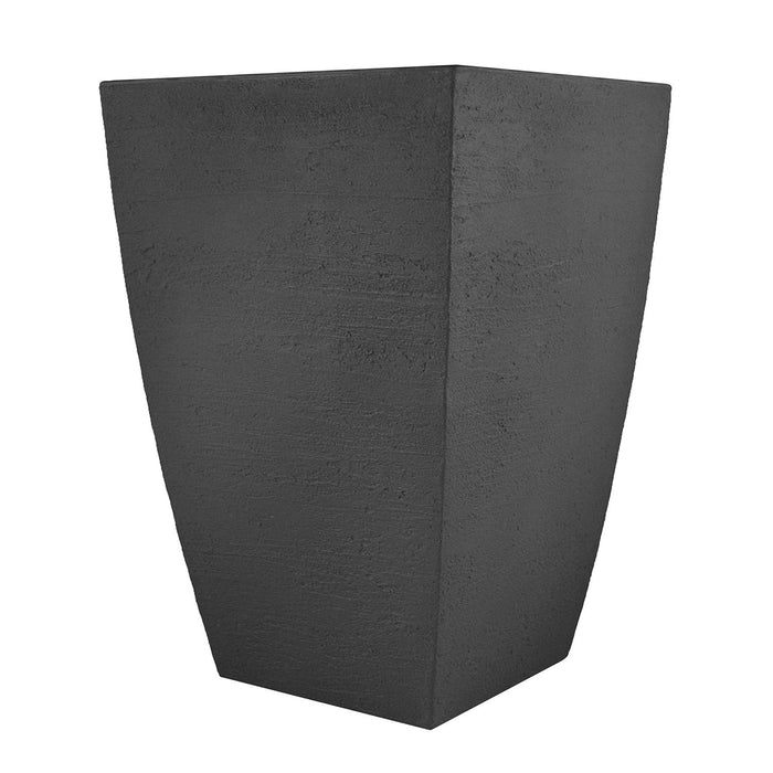 Slate Modern Planter - Tall Square