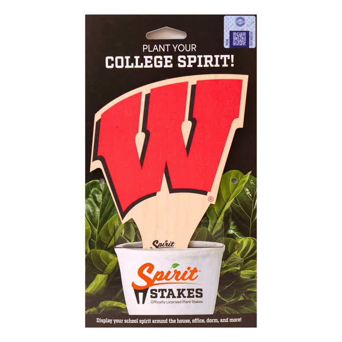 University of Wisconsin Motion W Color Plant Stake