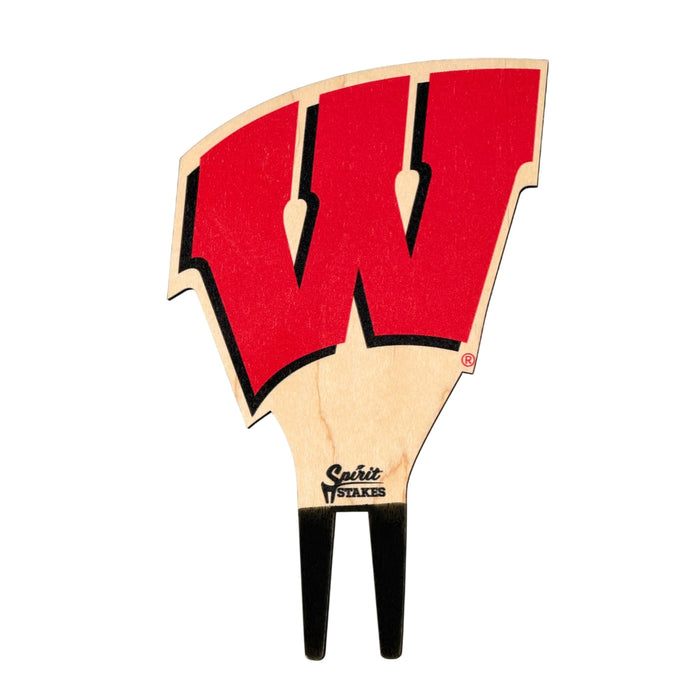 University of Wisconsin Motion W Color Plant Stake